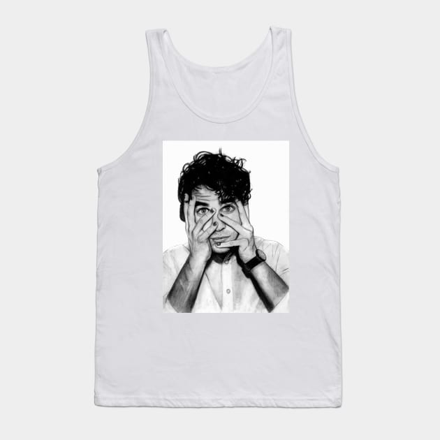 Darren Criss Tank Top by dibujosbymari